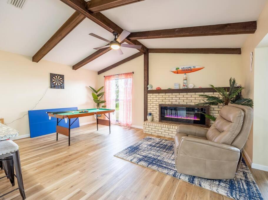 Englewood, Manasota Keys - 2 Bedroom Luxury Villa, Pool, Game Room, 6 Min To Beaches Next To Canal エクステリア 写真