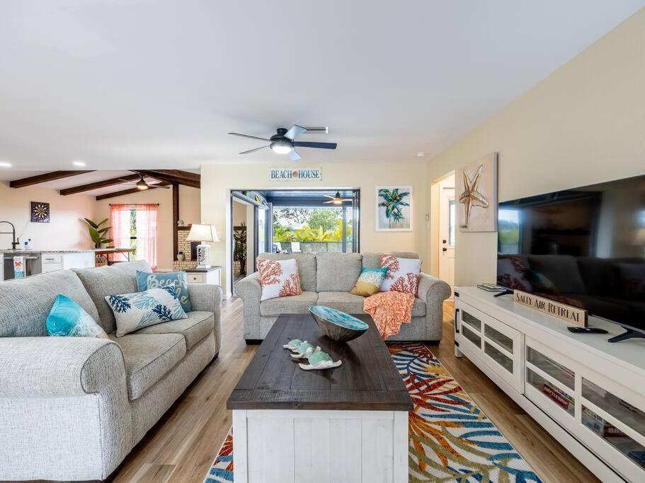 Englewood, Manasota Keys - 2 Bedroom Luxury Villa, Pool, Game Room, 6 Min To Beaches Next To Canal エクステリア 写真